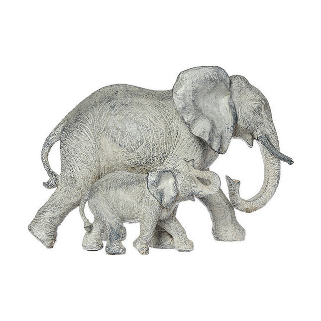 Deko-Figur Atmosphera 15,5 x 22,5 x 12 cm Harz Elefant