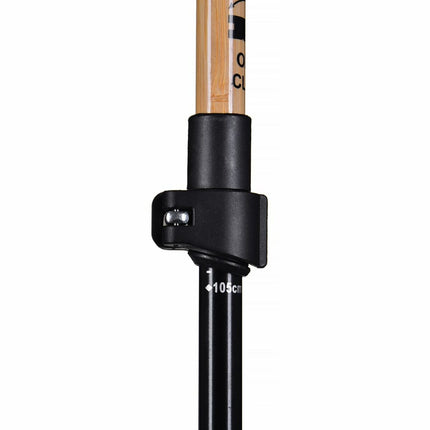 Trekking-Stock Viking 630/16/2333/58/UNI              Schwarz Rot/Schwarz Holz