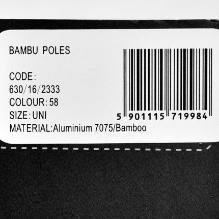 Trekking-Stock Viking 630/16/2333/58/UNI              Schwarz Rot/Schwarz Holz