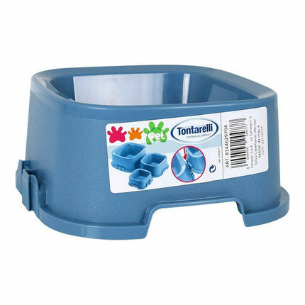 Futternapf für Haustiere Tontarelli Pet 21,5 x 21,5 x 9,4 cm (6 Stück)