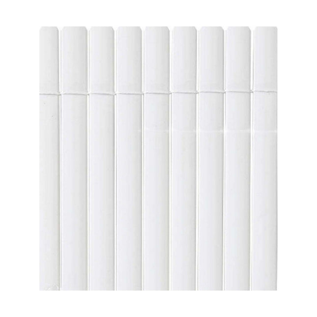 Hecke Nortene Plasticane Oval 1 x 3 m Weiß PVC