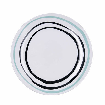 Flacher Teller Bidasoa Zigzag Bunt aus Keramik 26,5 cm