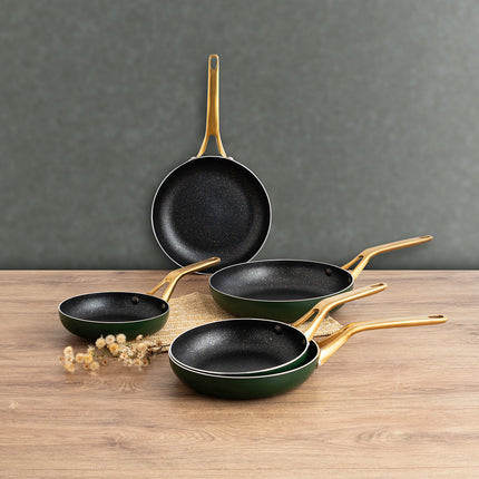 Pfanne Bidasoa Tiara Geprägtes Aluminium grün 22 cm