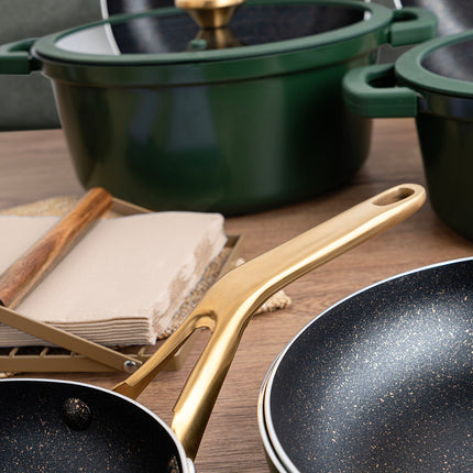 Pfanne Bidasoa Tiara Geprägtes Aluminium grün 22 cm