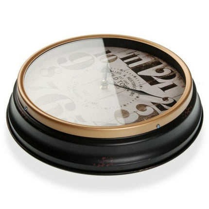 Wanduhr Versa VS-18190869 Metall Casual 31 x 31 cm (Ø 31 cm)