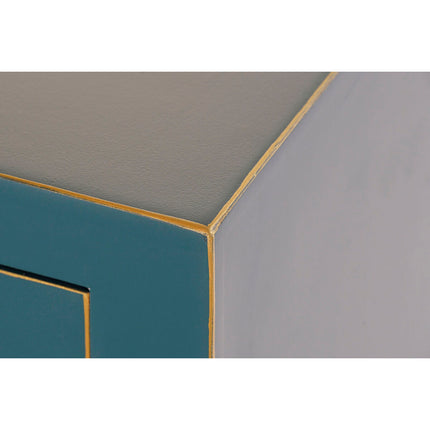 Konsole DKD Home Decor Tanne Blau Holz MDF 63 x 26 x 83 cm