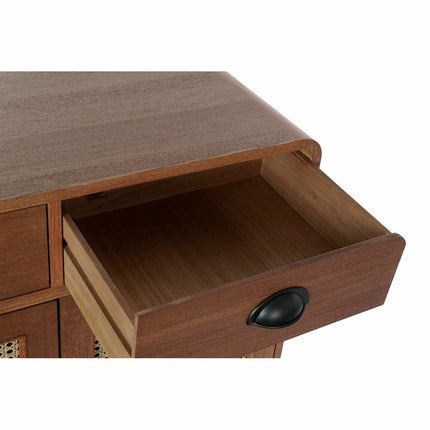 Anrichte DKD Home Decor Paulonia-Holz Rattan