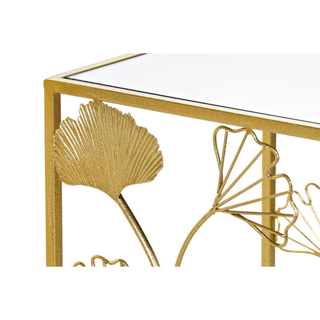Set mit 3 Tischen DKD Home Decor Spiegel Gold Metall 40 x 40 x 70 cm