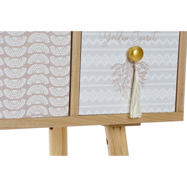 Konsole DKD Home Decor 80 x 32 x 80 cm natürlich Paulonia-Holz