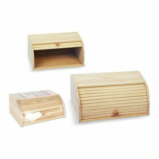 Brotkorb Privilege 66054 Holz 40,5 x 26,5 x 17 cm (4 Stück)