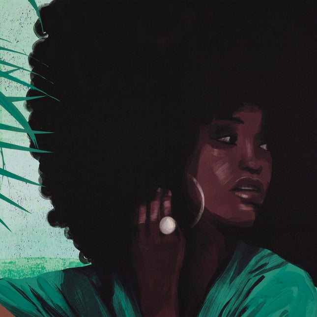 Leinwand 83 x 123 cm Afrikanerin