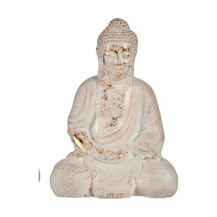 Dekorative Gartenfigur Buddha Polyesterharz 22,5 x 41,5 x 29,5 cm (2 Stück)