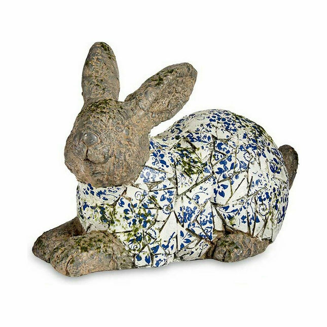 Dekorative Gartenfigur Hase Polyesterharz 20 x 29 x 40,5 cm (2 Stück)